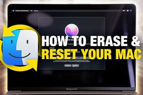 How to EASILY Erase and Factory Reset Your Mac!