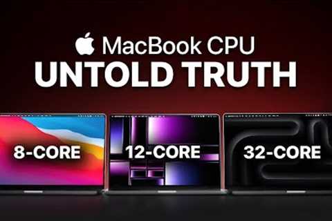 MacBook Pro — How Much CPU do you ACTUALLY need?