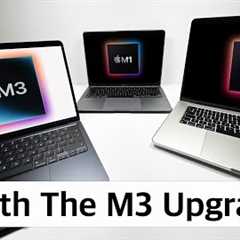 New Macbook Air M3 Unboxing and Compare With M2 And M1: Benchmark Showdown!