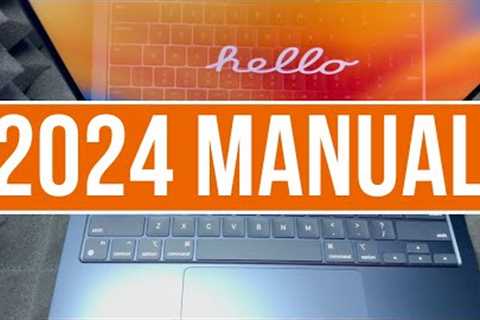 MacBook Air 2024 Basics - Mac Manual Guide for Beginners - New to Mac