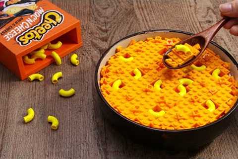 ONLY-10-Minute: Creamy MAC N CHEESE Recipe in LEGO...