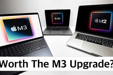 New Macbook Air M3 Unboxing and Compare With M2 And M1: Benchmark Showdown!