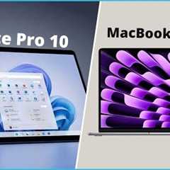 Surface Pro 10 vs. MacBook Air M2: Not a Better Alternative?