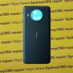 What is the back of Nokia X20 made of?