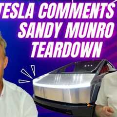 Tesla to Sandy Munro''s Cybertruck teardown showing ‘half empty’ battery