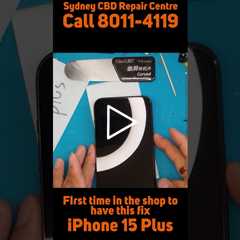 Apple smartphones don't really change much, eh? [IPHONE 15 PLUS] | Sydney CBD Repair Centre