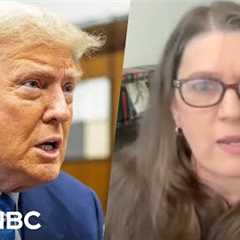 ‘Cows coming home!’: Mary Trump says ‘unprepared’ Donald is ‘short circuiting’ in court