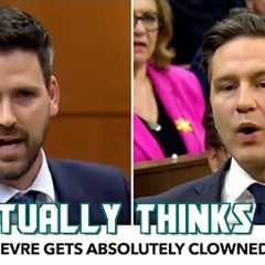 Pierre Poilievre Gets Absolutely Clowned Over His Fake Working-Class Hero Persona
