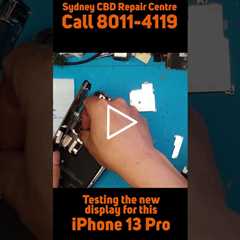 Water damaged and needs a fix [IPHONE 13 PRO] | Sydney CBD Repair Centre