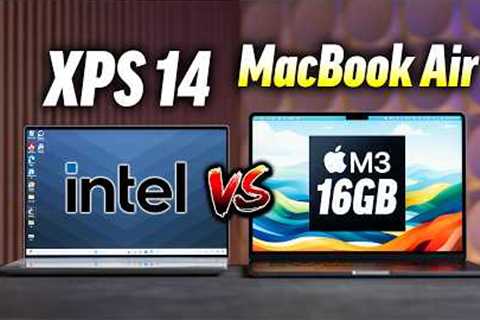 XPS 14 vs MacBook Air M3 - Best Premium Laptop in 2024?!