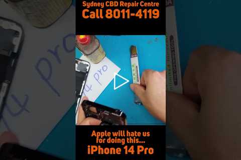 The battery is low key gonna blow up? [IPHONE 14 PRO] | Sydney CBD Repair Centre