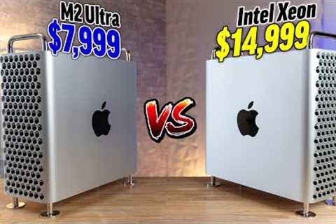 M2 Ultra vs Intel Mac Pro - I CAN''T Believe Apple did THIS!