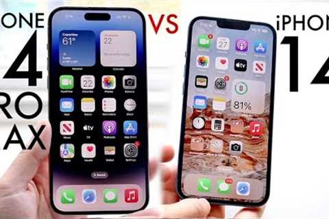 iPhone 14 Vs iPhone 14 Pro Max In 2024! (Comparison) (Review)