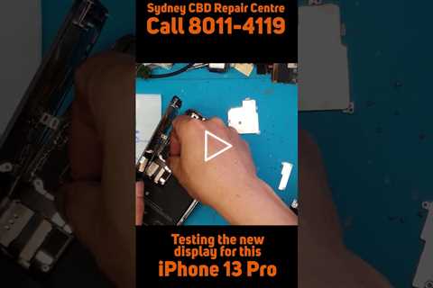 Water damaged and needs a fix [IPHONE 13 PRO] | Sydney CBD Repair Centre