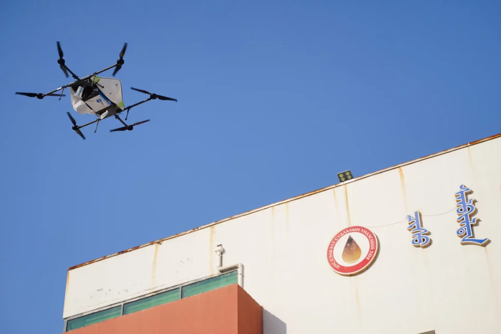 Japan, Mongolia Establish Drone Delivery of Blood Supplies: Level 4 BVLOS Operations