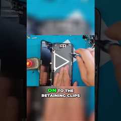 How to Remove Display Retaining Clips Step-by-Step Guide [IPHONE 15 PLUS] | Sydney CBD Repair Centre