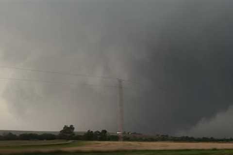 INSIDE A MEGA WEDGE TORNADO with Dominator 3 buried in the ditch!