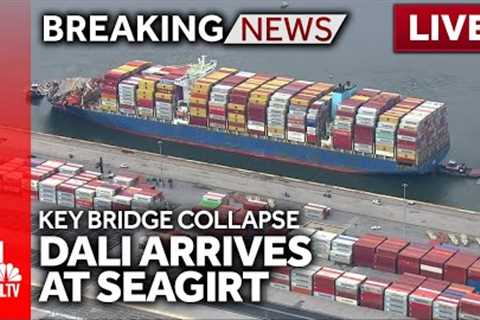 LIVE from SkyTeam 11: The Dali container ship makes its way to Seagirt Marine Terminal- wbaltv.com