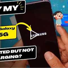 Why is my Samsung Galaxy A42 5G connected but not charging - Samsung charging port replacement