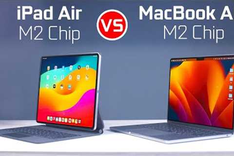 iPad Air M2 vs Macbook Air M2 (Full Hands On Comparison)