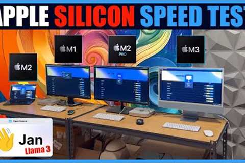 Apple Silicon Speed Test: LocalLLM on M1 vs. M2 vs. M2 Pro vs. M3