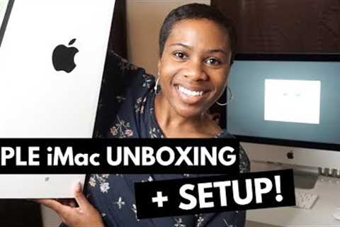 Apple iMac 21.5 4K: Unboxing & Set-Up!