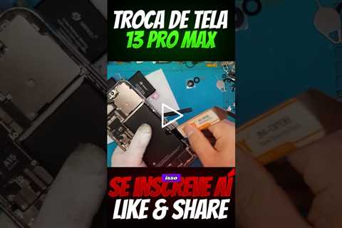 ALERTA! iPhone 13 Pro Max: Bateria inchada e tela quebrada! O que fazer?