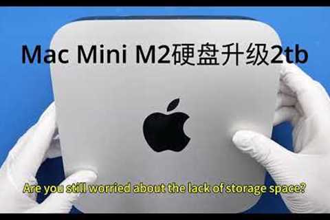 Mac Mini M2 A2618 Upgrade Ssd From 256G To 2Tb,Repair macbook motherboard,recovery data