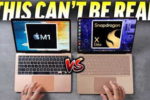 X Elite vs M1 MacBook Air - NOT What We Expected.. 😲