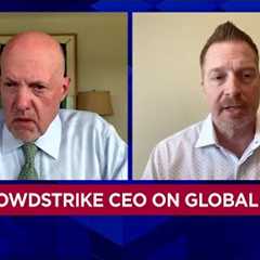CrowdStrike CEO on global outage: Goal now is to make sure every customer is back up and running