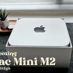 Unboxing the Powerful Mac Mini M2 in 2024: 16GB RAM & 512GB SSD | First Impressions & Setup
