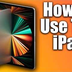 How To Use The iPad Pro Tutorial - iPad Pro Beginners Guide