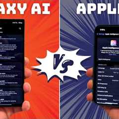 Samsung Galaxy AI (One UI 6.1.1) vs Apple Intelligence (iOS 18.1) - Which one is Better?