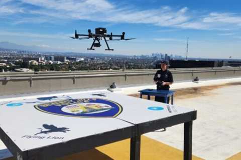 Flying Lion on the Public Safety Drone Review, Tuesday February 6