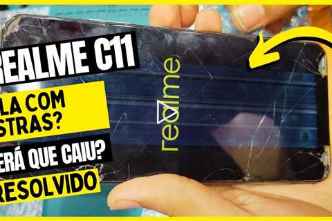 Celular Realme Mais Barato de TODOS! Realme C11 Tela Quebrada Listras | Sydney CBD Repair Centre