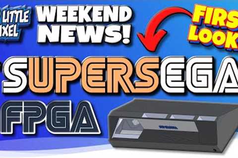 First Look At The Super SEGA! The FPGA All In One Genesis To Dreamcast Console!