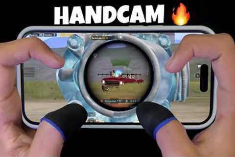 Best HANDCAM 4 Finger + Gyroscope | iPhone 14 Pro Ocean Odyssey & New Urdu Version ❤️ PUBG..