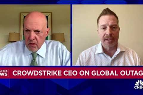 CrowdStrike CEO on global outage: Goal now is to make sure every customer is back up and running