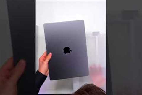 M3 MacBook Pro Space Black   Unboxing  #tech #macbookairm1 #apple #macbookm2 #applelaptop #macbookm1