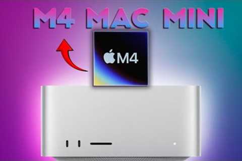 M4 Mac Mini 2024 - Leaks, Release Date, Price!