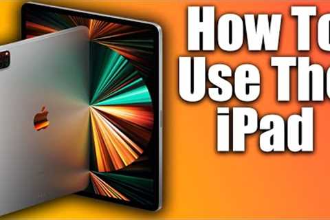 How To Use The iPad Pro Tutorial - iPad Pro Beginners Guide