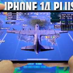 iPhone 14 Plus test game PUBG Mobile 2024