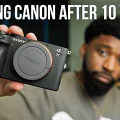 The PAINFUL Reason Creators Are Leaving Canon For Sony...