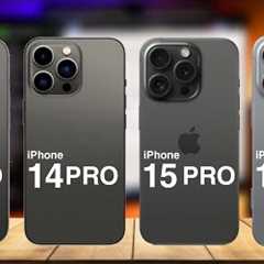 iPhone 16 Pro Vs iPhone 15 Pro Vs iPhone 14 Pro Vs 13 Pro | Comparison | it''s all Apple Series