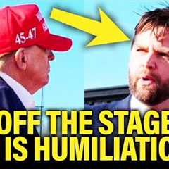 Trump PISSED OFF as JD BOMBS ON STAGE at Speech