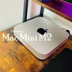 Mac mini M2 unboxing 🍏