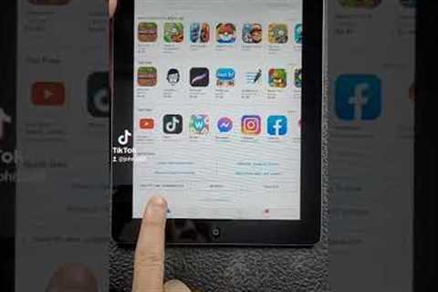 how to download apps on old iPads (iPad Mini 1,2,3,4/ iPad Air) iOS 9.3.5 #shorts