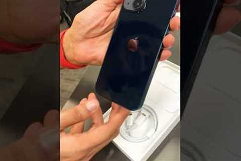 iPhone 14 Space Black Unboxing #shorts #iPhone #apple