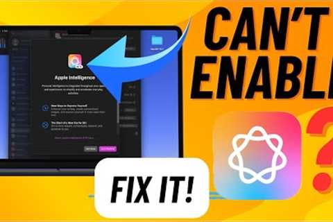 Can''t Enable Apple Intelligence in macOS Sequoia 15.1 Beta on Mac? Fix It!