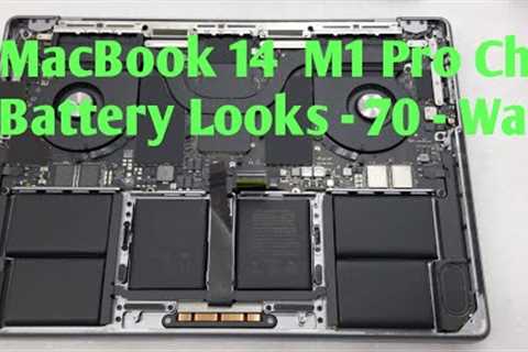 MacBook Pro 14 (2021) M1 pro Battery Looks